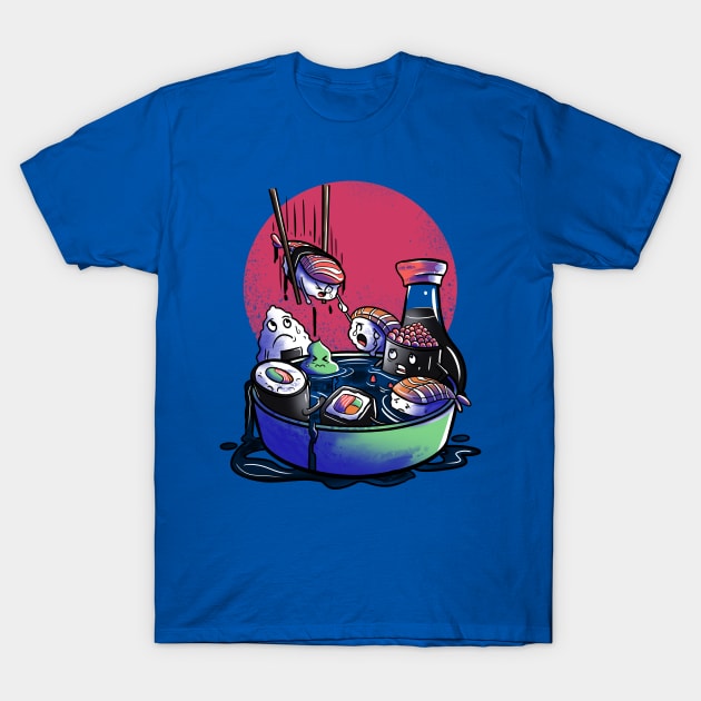 The kidnapping of the nigiri T-Shirt by Fan.Fabio_TEE